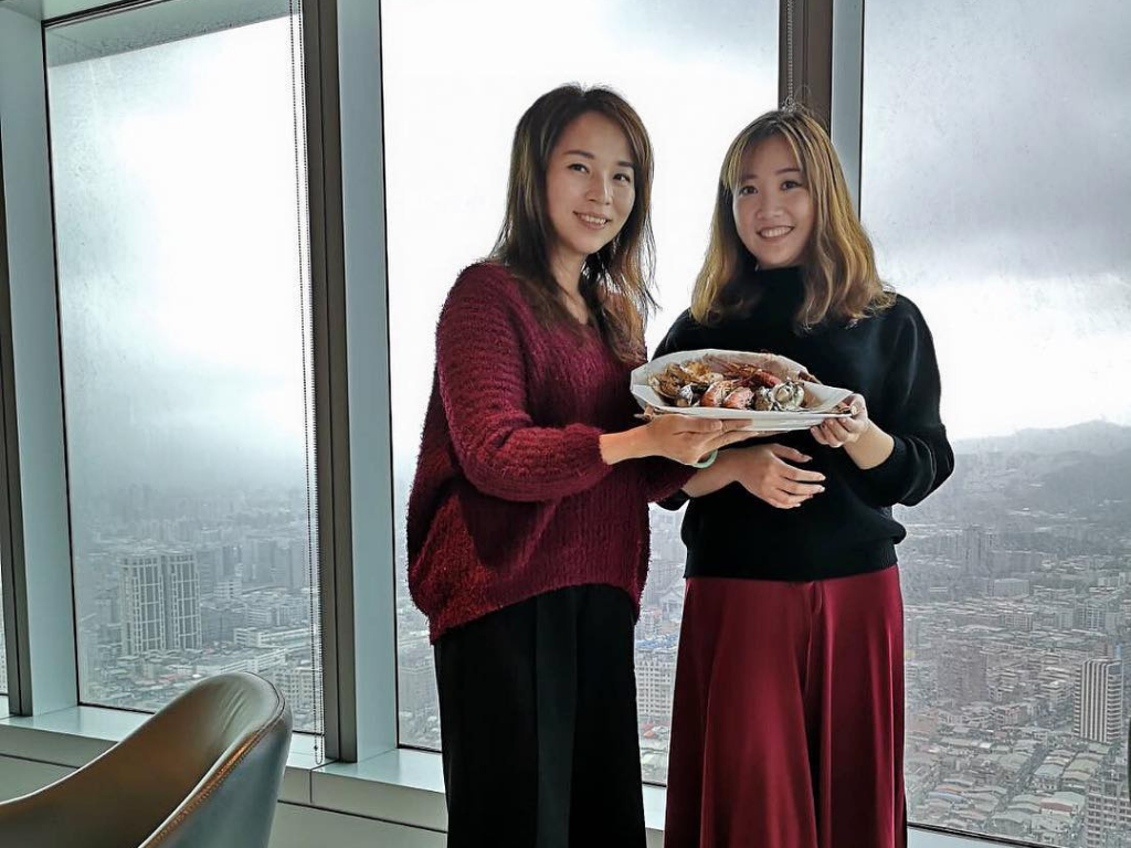 接待知名部落客豬飛小姐